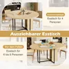 Esstisch Runder/Ovaler Küchentisch mit Produktbild-Vorschau 5