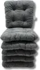 A stack of gray chair cushions. Anteprima dell’immagine prodotto