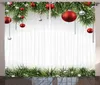 ABAKUHAUS Weihnachten Rustikaler Vorhang, Baum Balls Produktbild-Vorschau 1
