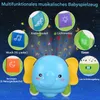 Baby Spielzeug Elefant mit Projektion & Musik, Kriechtier Produktbild-Vorschau 4