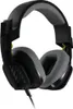 A close-up studio shot of a black gaming headset. Produktbild-Vorschau