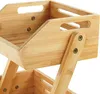 Relaxdays Obst Etagere Bambus, HxBxT: 49 x 30 x 25 cm, Produktbild-Vorschau 6