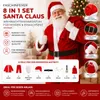 Conjunto de 8 piezas: Disfraz de Papá Noel y disfraz de San Vista previa de la imagen del producto 8