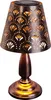 A close-up studio shot of a decorative solar table lamp. Anteprima dell’immagine prodotto