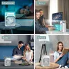 Tischventilator mit Kühlung USB Ventilator mit Produktbild-Vorschau 5