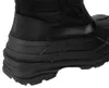 A close-up view of the heel and sole of a black winter boot. Produktbild-Vorschau