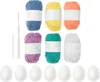 Rico Design 400027.013, DK, Modrá, Zelená, Broskev, Náhled obrázku produktu 3