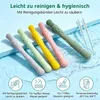 6er Set Beißring Baby Zahnungshilfe, BPA frei Kaustange für Produktbild-Vorschau 5