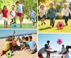 48x Fußball Ø 21cm Kunststoff Ball Kinder Wasserball Produktbild-Vorschau 5