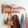 home24 Wandgarderobe - Wildeiche Massiv Produktbild-Vorschau 2