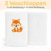 Baby Kapuzenhandtuch Set mit 2 Waschlappen. Baby Handtuch Produktbild-Vorschau 3