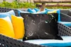 MuchoWow® Outdoor Kissen - Marmor - Limette - Schwarz - Produktbild-Vorschau 4