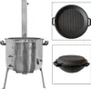 A cooking set with a large pot and two accessories. Produktbild-Vorschau