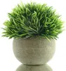 GASPER Knuffige Grashalbkugel im Betontopf 14 cm - Produktbild-Vorschau 1