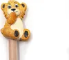 Handgefertigter Holz Bleistift im Bärchen-Design mit Produktbild-Vorschau 1