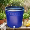 Wasserhahnfass 120l Kunststoff mit Metallklammer Produktbild-Vorschau 4