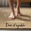 carpetfine Tapis Jute Nele couleur naturelle beige 40x60 cm Voir les images du produit 4