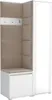 Garderoben-Set Noris VI mit Spiegel, gepolsterte Garderobe Produktbild-Vorschau 1