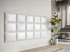 Čalúnený nástenný panel 40x30 PAG - biela Náhľad obrázku produktu 5