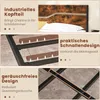 Rama łóżka Rama łóżka na materac 140 x 200 cm, łóżko Podgląd zdjęcia produktu 5