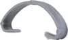 A single gray plastic clip is shown against a white background. Produktbild-Vorschau