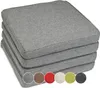 sunnypillow 4er Set Stuhlkissen wasserdicht UV-lichtecht 40 Produktbild-Vorschau 1