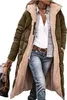 ASKSA Femme Longue Doudoune Chaude Polaire Réversible Veste Voir les images du produit 1