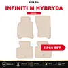 DURBAN Beige Velours-Fußmatten-Set für Infiniti M Hybrid Produktbild-Vorschau 17