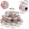 100 pots 230 ml To 82 bois cœur rouge avec couvercle et Voir les images du produit 2
