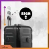 OMNA | Koffer auf Rollen XXL - 76x49x30cm - 94L - Schwarz - Produktbild-Vorschau 9