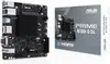 A motherboard and its packaging are shown against a white background. Produktbild-Vorschau