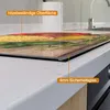 Wallario Herdabdeckplatte aus Glas, Größe 90 x 52 cm Produktbild-Vorschau 4