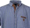 Lavecchia Herren Kurzarmhemd 1129 (Jeansblau-weiss, 3XL) Produktbild-Vorschau 2