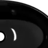A close-up view of a black sink basin. Anteprima dell’immagine prodotto