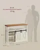 VASAGLE Sideboard Küchenschrank, mit 2 Schiebetüren, Produktbild-Vorschau 3