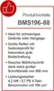 A marketing graphic listing product advantages for a lawnmower. Náhľad obrázku produktu