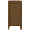 vidaXL Sideboards 2 Stk. Honigbraun 40x35x80 cm Massivholz Produktbild-Vorschau 6