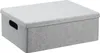 NHG Aufbewahrungsbox VEGA FELT STORAGE Filz M hellgrau Produktbild-Vorschau 1