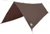 vidaXL Plachta hnedá 506x306 cm Vodotesná Náhľad obrázku produktu 1