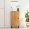 vidaXL Credenza con anta 40x31x75 cm in legno massiccio di Anteprima dell’immagine prodotto 1