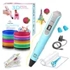 Fleau Kids 3D Pen Starter Pack Blue XXL - 150m di filamento Anteprima dell’immagine prodotto 1
