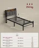 VASAGLE Bettgestell 90 x 200 cm mit Stauraum, Metallrahmen, Produktbild-Vorschau 6
