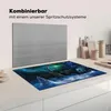 KitchenYeah© Herdabdeckplatte Eule - Schnee - Mond , Produktbild-Vorschau 3