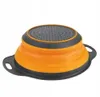 Skládací kuchyňské sítko 24 cm silikonové s držadly Náhled obrázku produktu 2