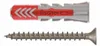FISCHER Hmoždinky DuoPower 6x50 S s vrutem (50KS) Náhled obrázku produktu 31
