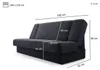 MOEBLO Schlafsofa CYPRUS – Sofa Kippsofa Klappsofa Produktbild-Vorschau 7