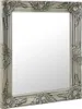 vidaXL Nástěnné zrcadlo v barokním stylu 50x60 cm Stříbrná Náhled obrázku produktu 6