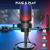FIFINE Microphone USB set Podcast Studio PC Kondensator Produktbild-Vorschau 2