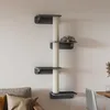 PawHut Arbre à chat mural, mur d'escalade pour chat, meuble Voir les images du produit 11