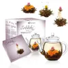 Creano Teeblumen Mix - Geschenkset Erblühtee mit Glaskanne, Produktbild-Vorschau 1